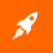 2025 timeline icon showing a rocket launch
